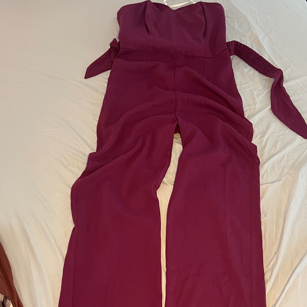 Lilly Pulitzer Deep Red Jumpsuit